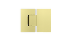 Load image into Gallery viewer, Glass to Glass Shower Door Hinge - PVD Tiger Bronze
