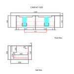 Load image into Gallery viewer, Carita Wall Hung Vanity
