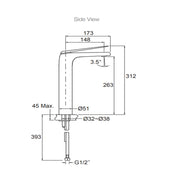 Avid Super Tall Basin Mixer