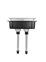 Load image into Gallery viewer, Square Toilet Button Matte White
