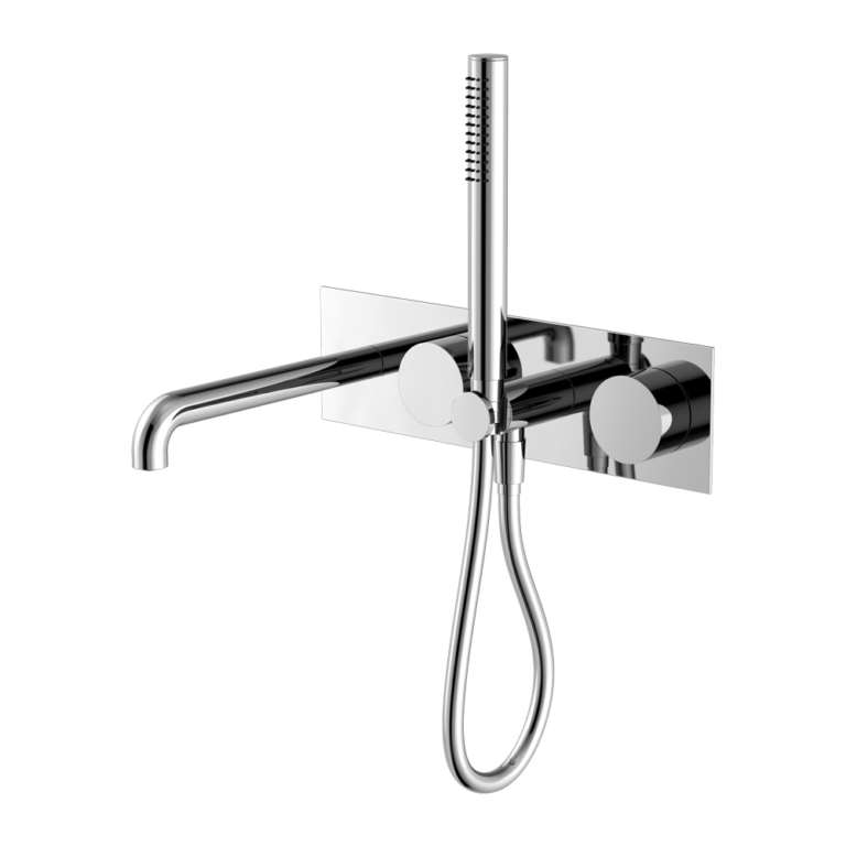 KARA PROGRESSIVE SHOWER SYSTEM WITH SPOUT 230MM CHROME