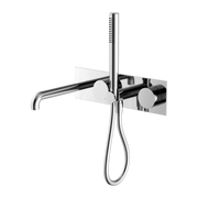 KARA PROGRESSIVE SHOWER SYSTEM WITH SPOUT 230MM CHROME