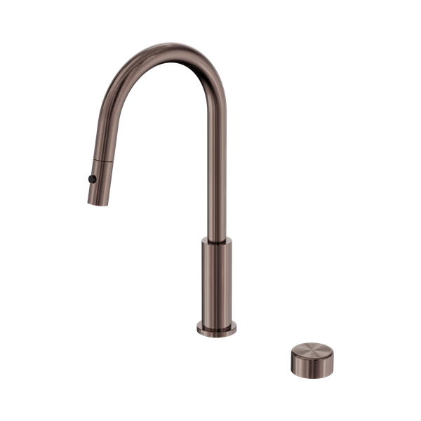 Serenity Progressive Pull Out kitchen Set With Metal Handle Brushed Bronze