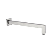 SQUARE SHOWER ARM BRUSHED NICKEL