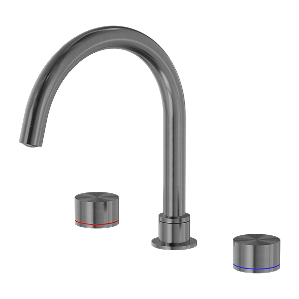KARA BATH SET GUN METAL
