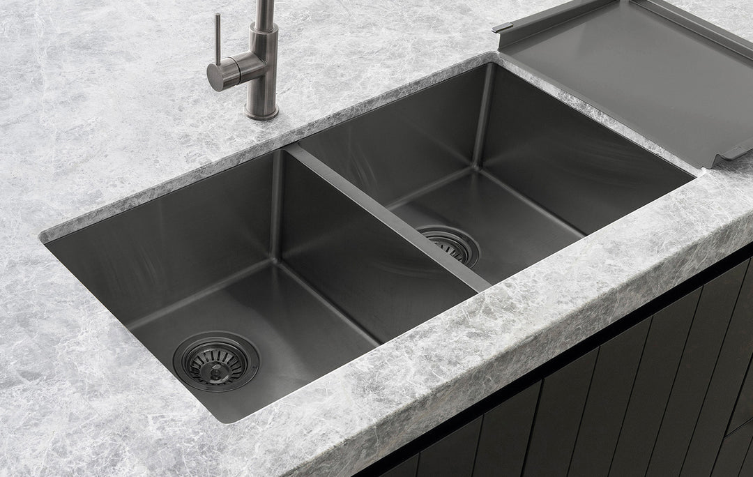 Dish Draining Tray - PVD Gunmetal Black