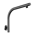 Load image into Gallery viewer, Round Gun Metal Grey Wall Mounted Shower Arm

