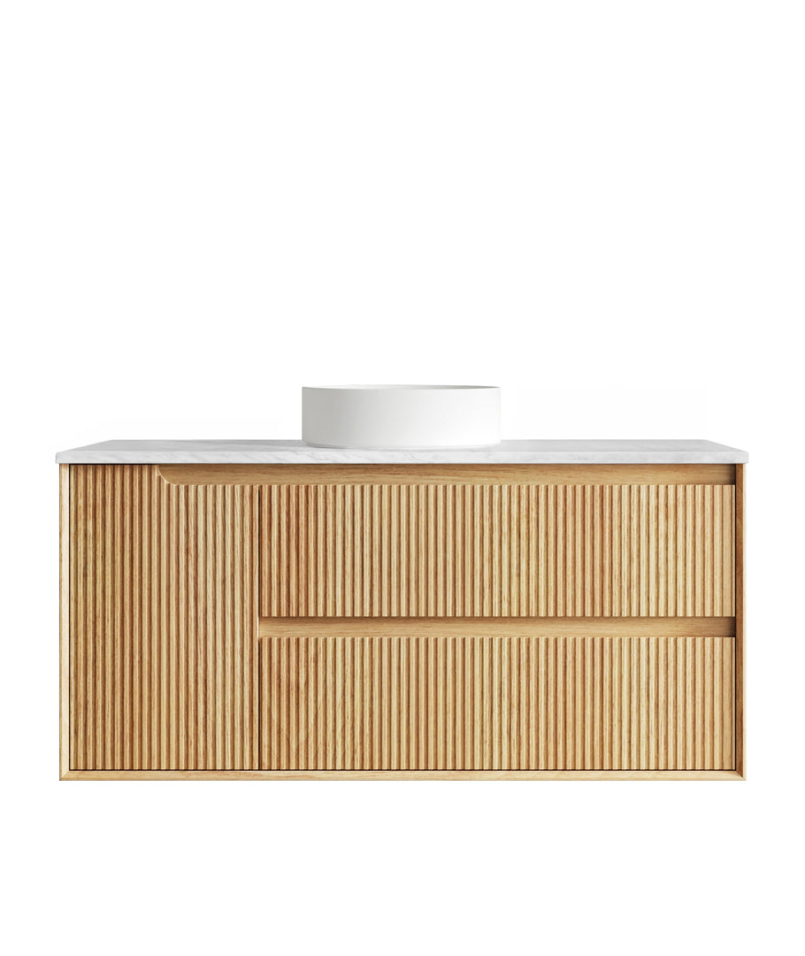Byron Fluted with Stone Top