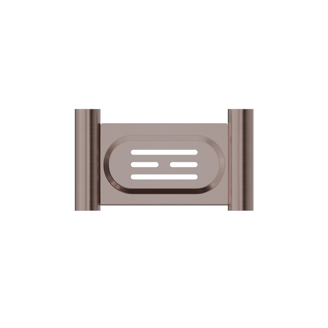 NEW MECCA SOAP DISH HOLDER BRUSHED BRONZE