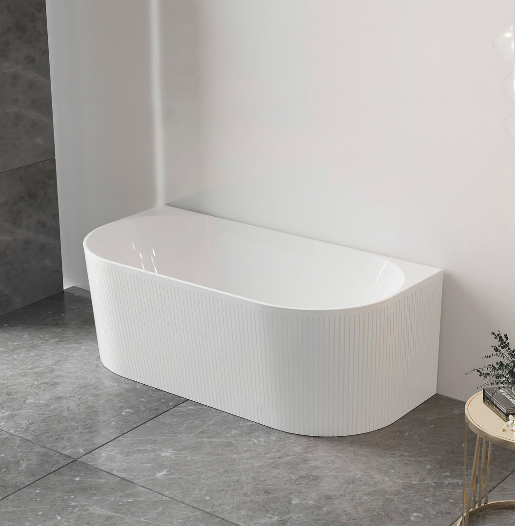 Attica Noosa Back To Wall Bathtub
