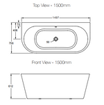 Load image into Gallery viewer, Evok D-Shape Bath
