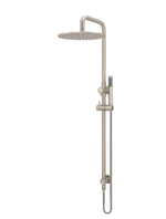 Load image into Gallery viewer, Round Combination Shower Rail 300mm Rose, Single Function Hand Shower - Champagne
