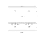 Load image into Gallery viewer, Laguna Black American Oak Wall Hung Vanity
