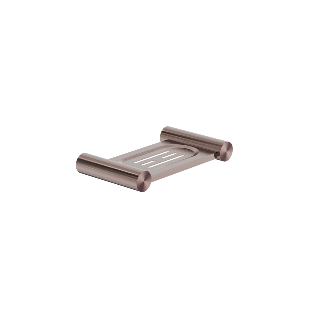 NEW MECCA SOAP DISH HOLDER BRUSHED BRONZE