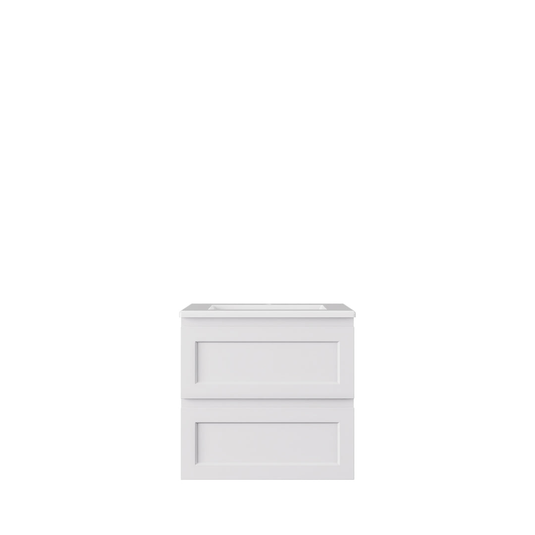 Hamilton Federation Wall Hung Cabinet Matte White