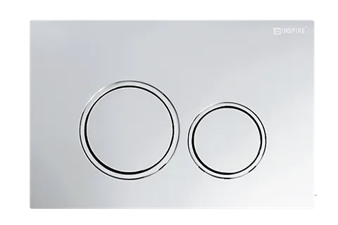 Pacific Empire Pty Ltd (SUP) Dual Flush Plate Round Chrome