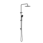 Load image into Gallery viewer, ROUND PROJECT TWIN SHOWER 4 STAR RATING GUN METAL
