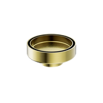 Load image into Gallery viewer, 100MM ROUND TILE INSERT FLOOR WASTE 50MM OUTLET BRUSHED GOLD
