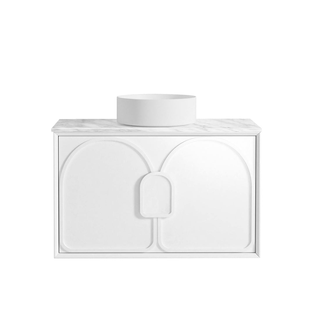 Laguna White Wall Hung Vanity