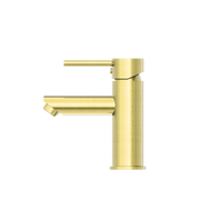 DOLCE BASIN MIXER STRAIGHT SPOUT BRUSHED GOLD