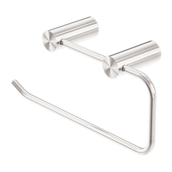 NEW MECCA HAND TOWEL RAIL BRUSHED NICKEL