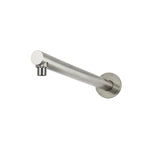 Load image into Gallery viewer, Round Wall Shower Arm 400mm - PVD Brushed Nickel
