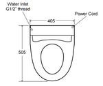 Load image into Gallery viewer, Englefield Electronic Bidet Seat with Remote Control
