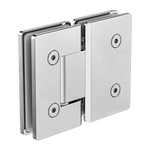 Load image into Gallery viewer, 180 DEGREE GLASS TO GLASS SHOWER HINGE 10MM GLASS  CHROME
