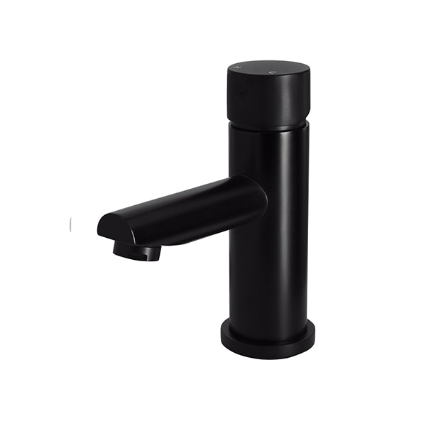 Round Pinless Basin Mixer - Matte Black