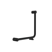 MECCA CARE 32MM AMBULANT 90DEGREE BENT TUBE GRAB RAIL 450X450MM MATTE BLACK