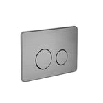 Load image into Gallery viewer, IN WALL TOILET PUSH PLATE GUN METAL
