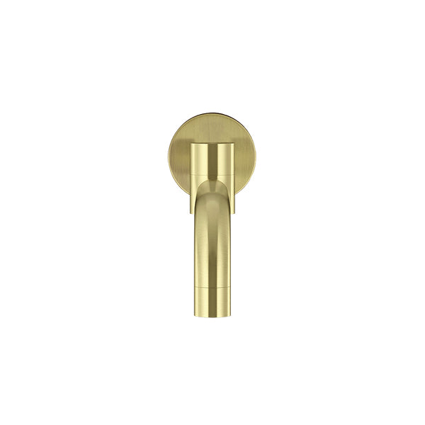 Round Swivel Wall Spout - PVD Tiger Bronze