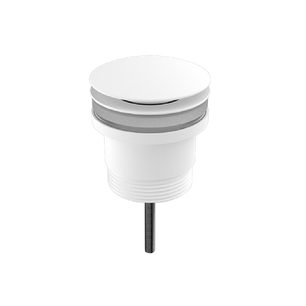 UNIVERSAL POP UP WASTE MATTE WHITE