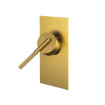 Load image into Gallery viewer, CADDENCE Series Brushed Yellow Gold Wall Mixer

