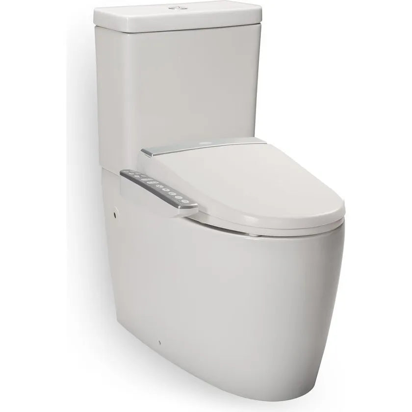 Grande BTW Toilet Suite with Bidet Seat (Side Panel) Rear or Side Water Inlet