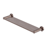 Load image into Gallery viewer, MECCA METAL SHOWER SHELF BRUSHED BRONZE
