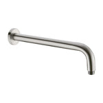 Load image into Gallery viewer, ROUND SHOWER ARM 330MM LENGTH BRUSHED NICKEL
