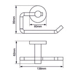 Load image into Gallery viewer, LUCID PIN Series Brushed Nickel Toilet Paper Holder
