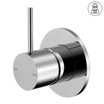 Load image into Gallery viewer, MECCA SHOWER MIXER HANDLE UP 80MM PLATE CHROME
