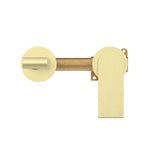 Load image into Gallery viewer, BIANCA WALL BASIN/BATH MIXER SEPARATE BACK PLATE 230MM BRUSHED GOLD
