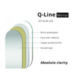 Load image into Gallery viewer, Q-Line LED Mirror

