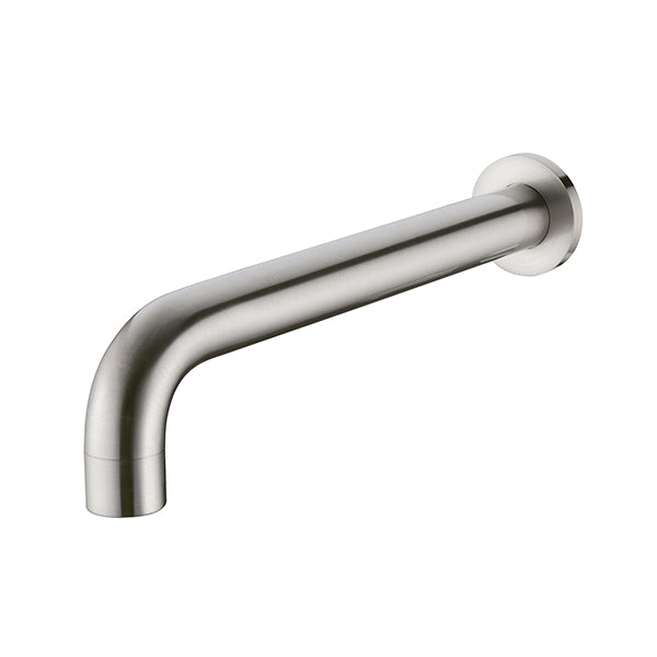 DOLCE BASIN/BATH SPOUT ONLY 215MM BRUSHED NICKEL