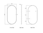 Load image into Gallery viewer, Noosa Metal Frame Mirror 1200mm
