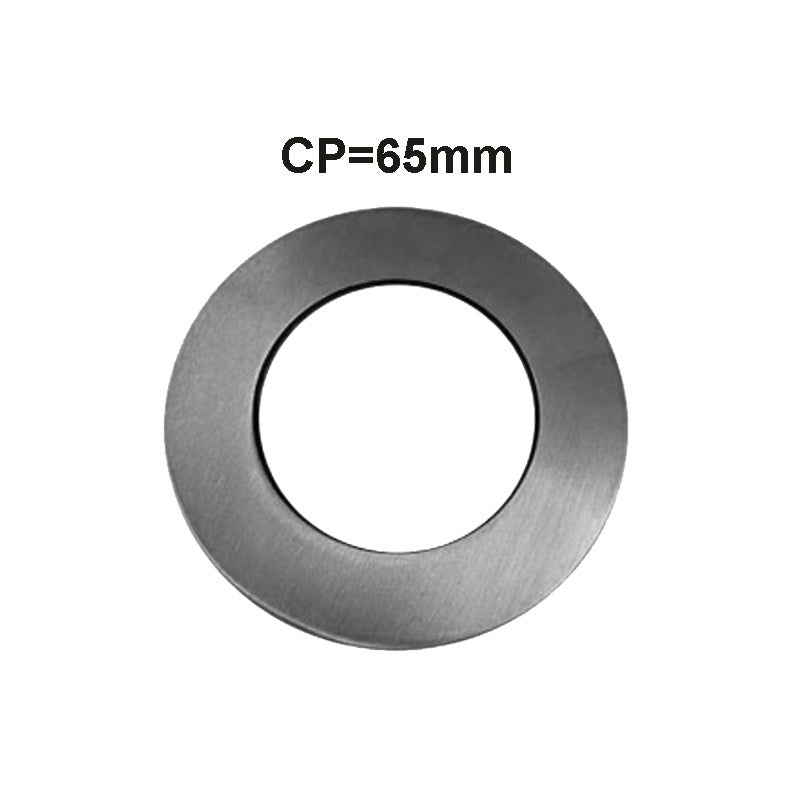 Gun Metal Grey Cover Plate 65mm