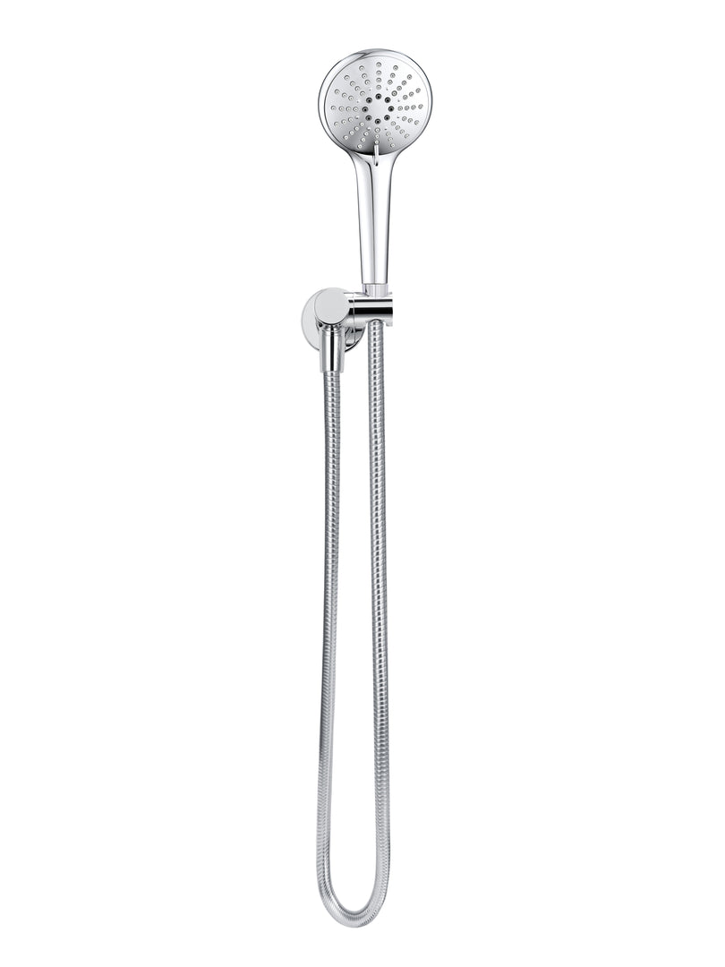 Round Hand Shower on Swivel Bracket - Polished Chrome