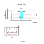 Load image into Gallery viewer, Carita Wall Hung Vanity
