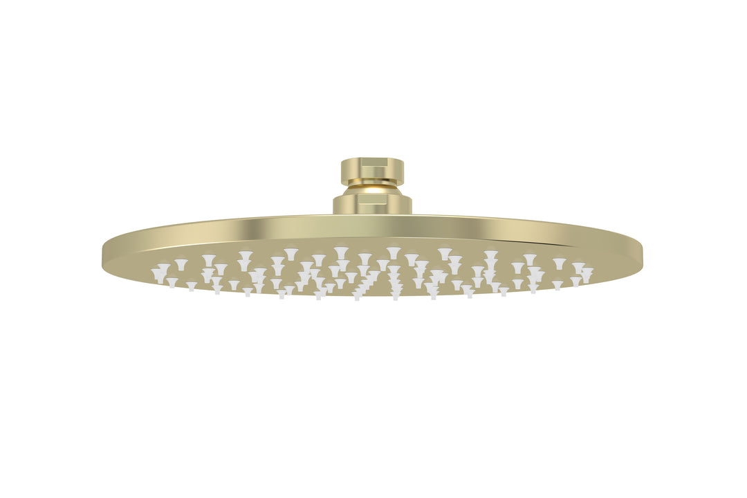 Round Shower Rose 200mm - PVD Tiger Bronze