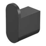 Load image into Gallery viewer, BIANCA ROBE HOOK MATTE BLACK
