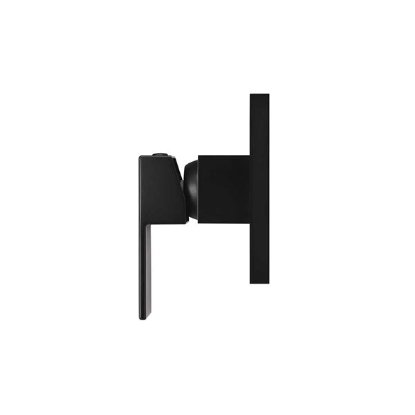 Square Wall Mixer - Matte Black