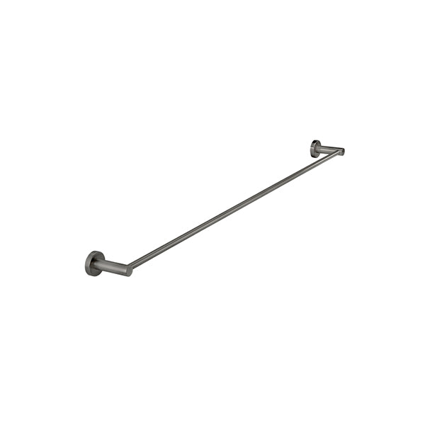 Round Single Towel Rail 900mm - Shadow